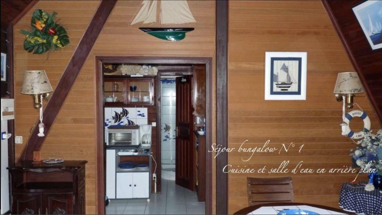 Les Bungalows De La Plage La Trinite Luaran gambar